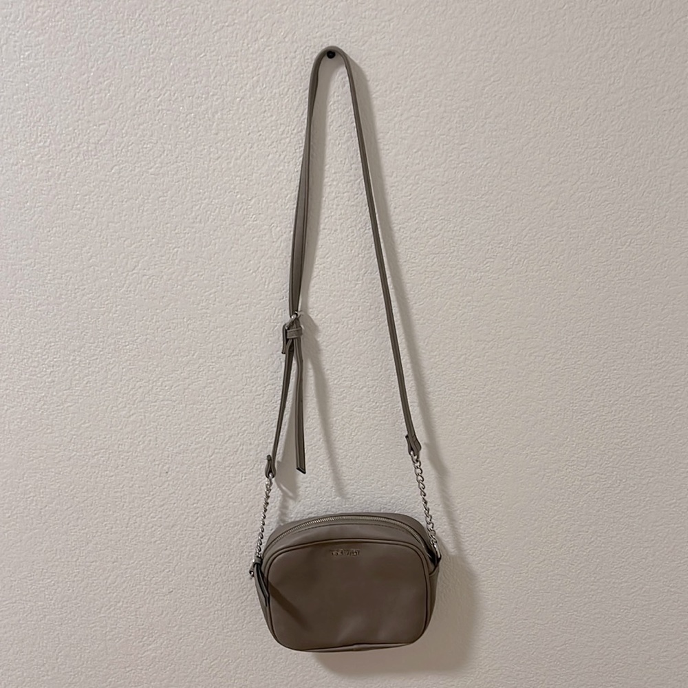 NINE WEST, shoulder bag, brown-grey color, small size